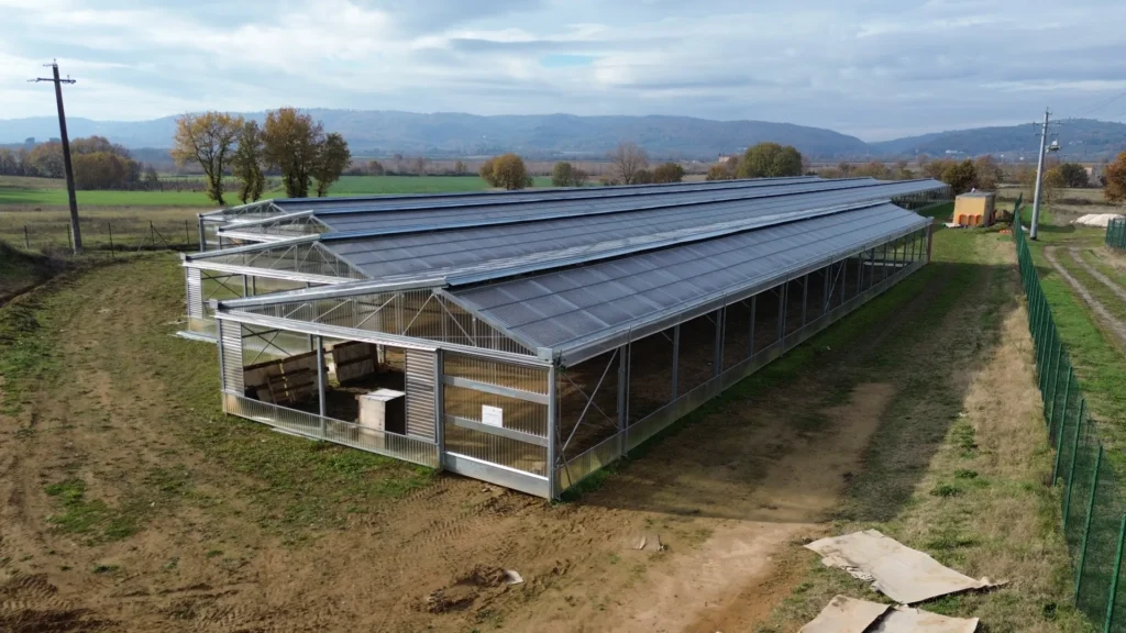 AGRISOLARE SERRA FOTOVOLTAICA – 500kWp – Lucignano – AR